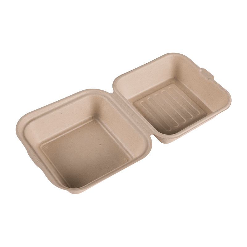 Suikerriet Bagasse Square Takeaway Burger Lunchcontainer