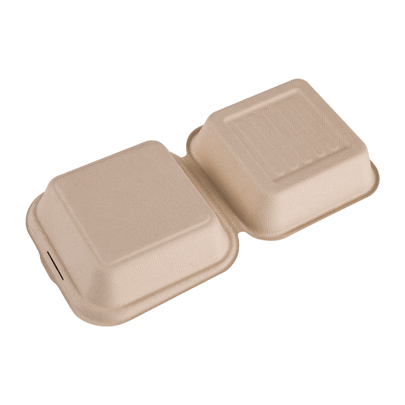 Suikerriet Bagasse Square Takeaway Burger Lunchcontainer