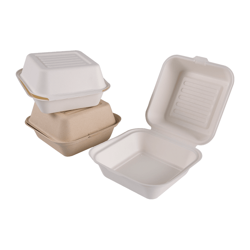 Suikerriet Bagasse Square Takeaway Burger Lunchcontainer